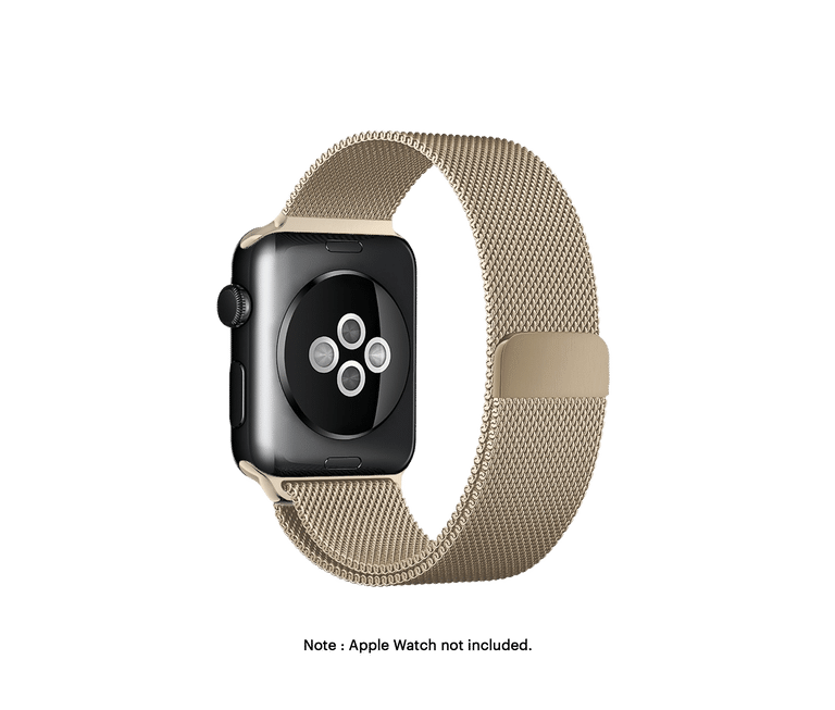 Gold magnetic metal strap for iwatch