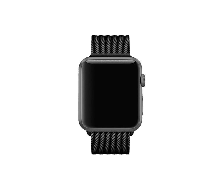 Black magnetic metal strap for iwatch